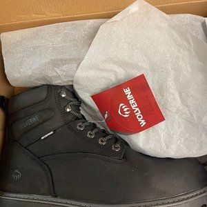 MEN'S WOLVERINE FLOORHAND WATERPROOF STEEL-TOE 6" WORK BOOT Sz 11 NIB